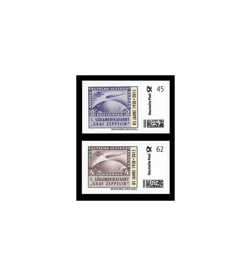 BRD Bund  85. Jubilum 1. Sdamerika-Flug 1930 45/62 Cent postfrisch **