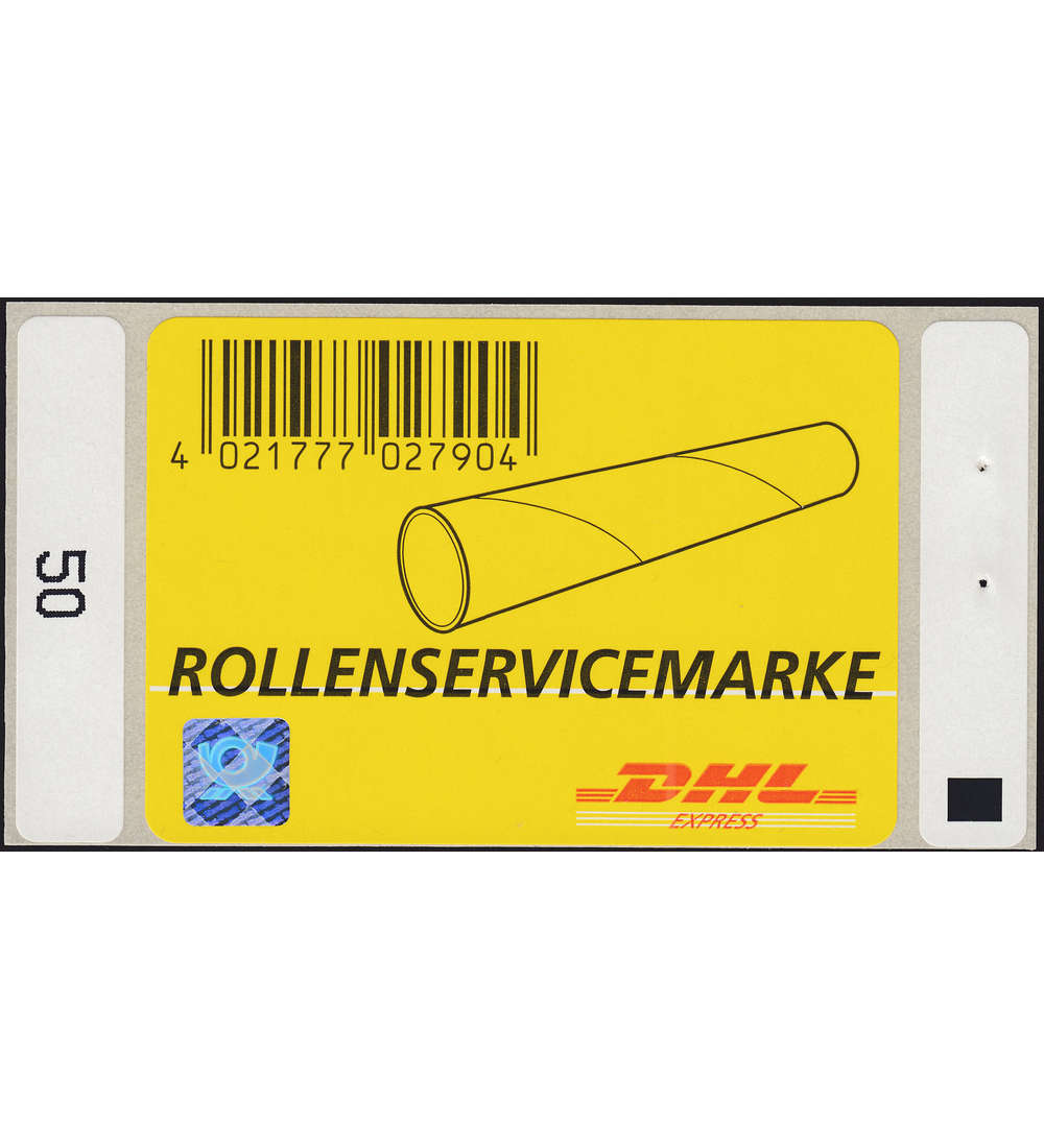 Rollenservicemarke der Deutschen Post