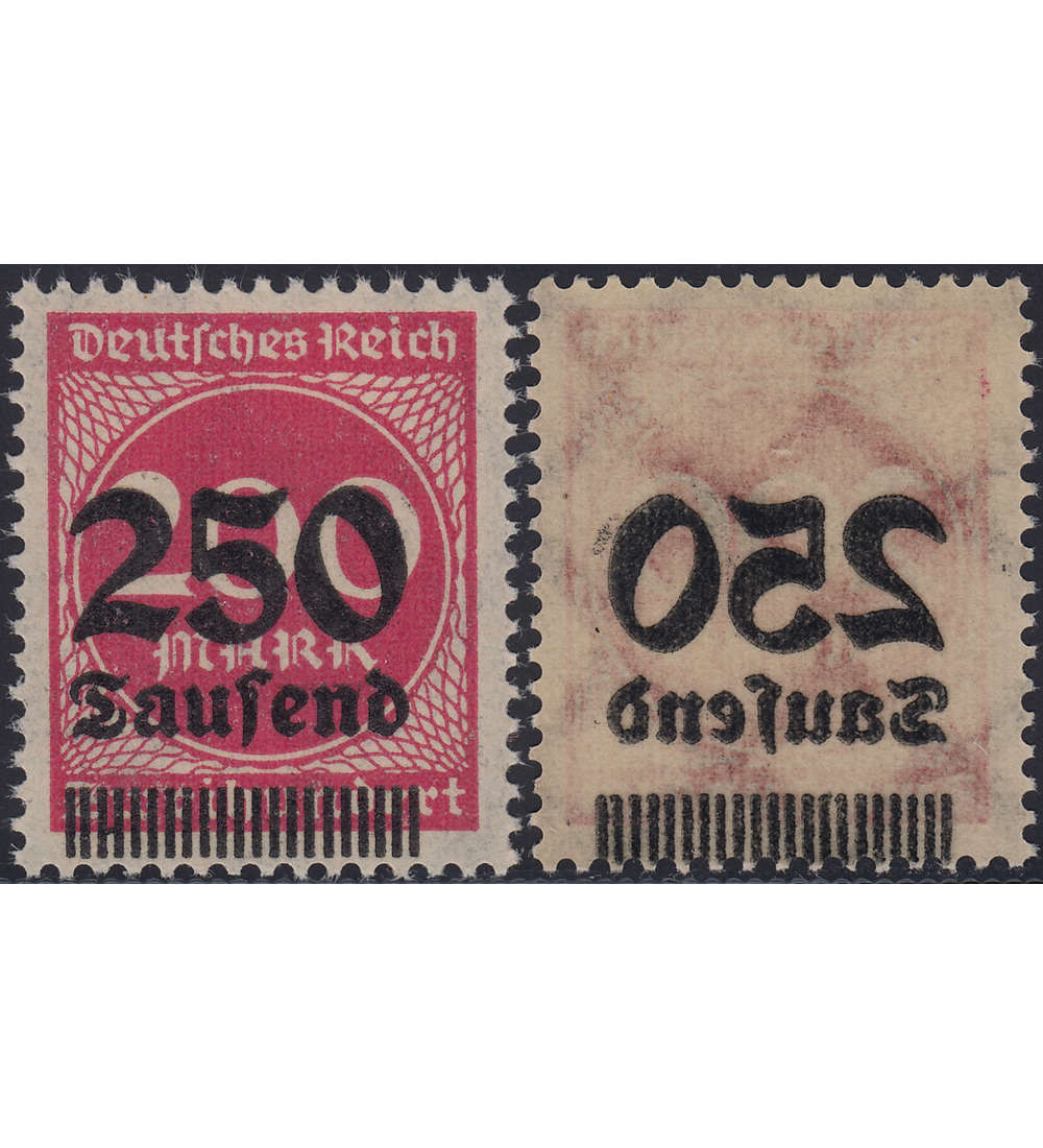   Dt. Reich Nr. 292 postfrisch mit Abklatsch