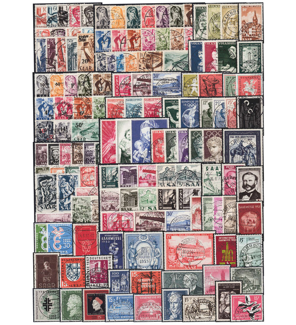   Saarland Topkollektion gestempelt