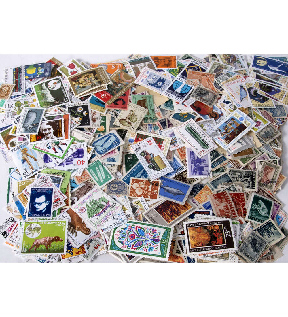 Bulgarien - Grosammlung 900 verschiedenen gestempelten Ausgaben