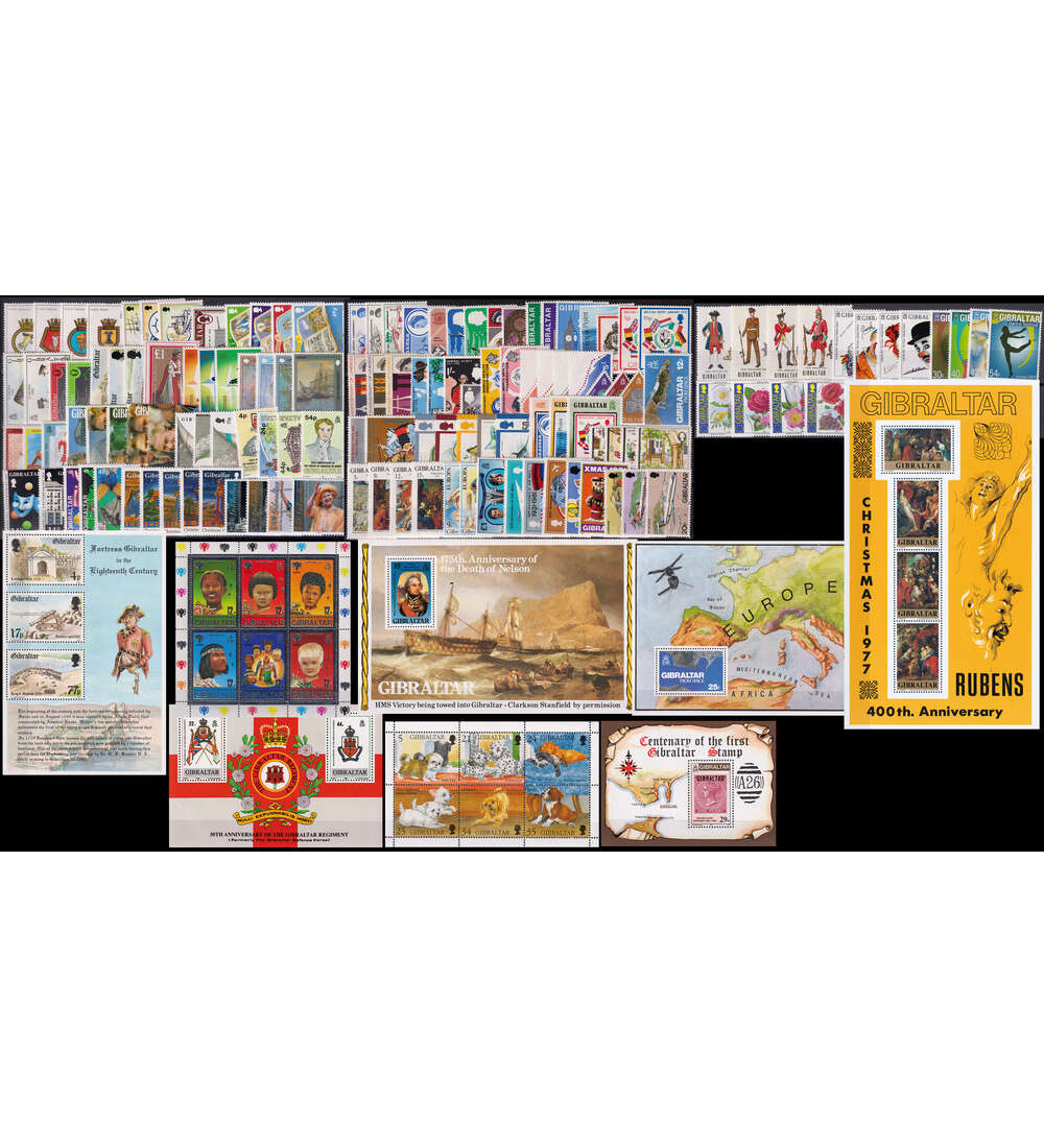 Gibraltar - Luxuskollektion postfrisch