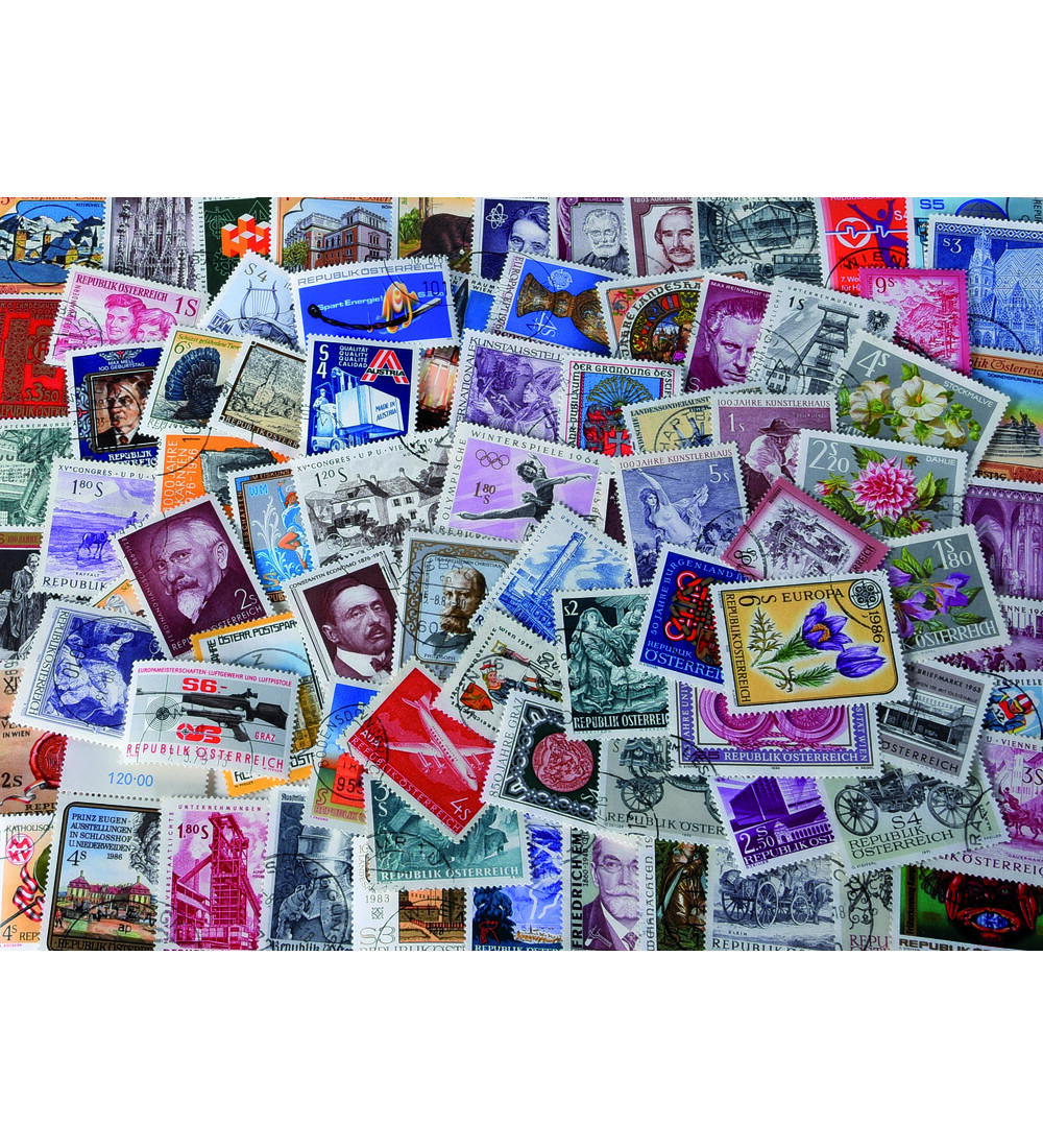 200 ver. �sterreich-Ausgaben gestempelt von 1945 bis 2000
