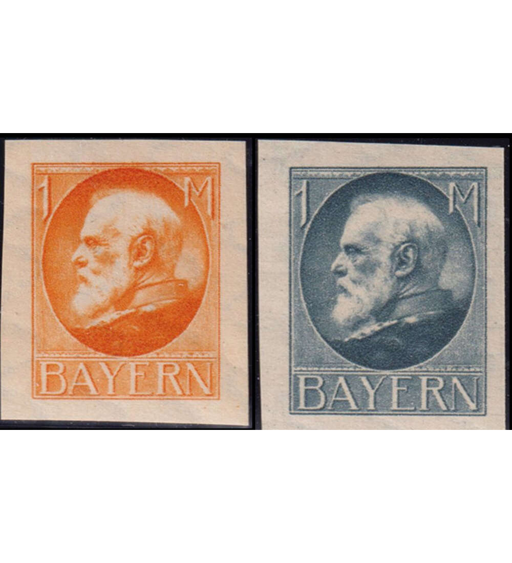 Bayern Nr. 175 B I - 176 B I postfrisch Knig Ludwig III