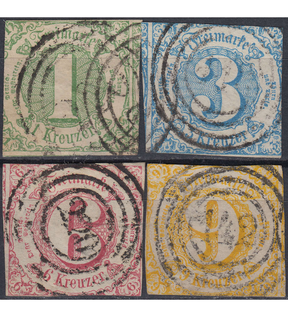 Thurn und Taxis Nr. 20-23