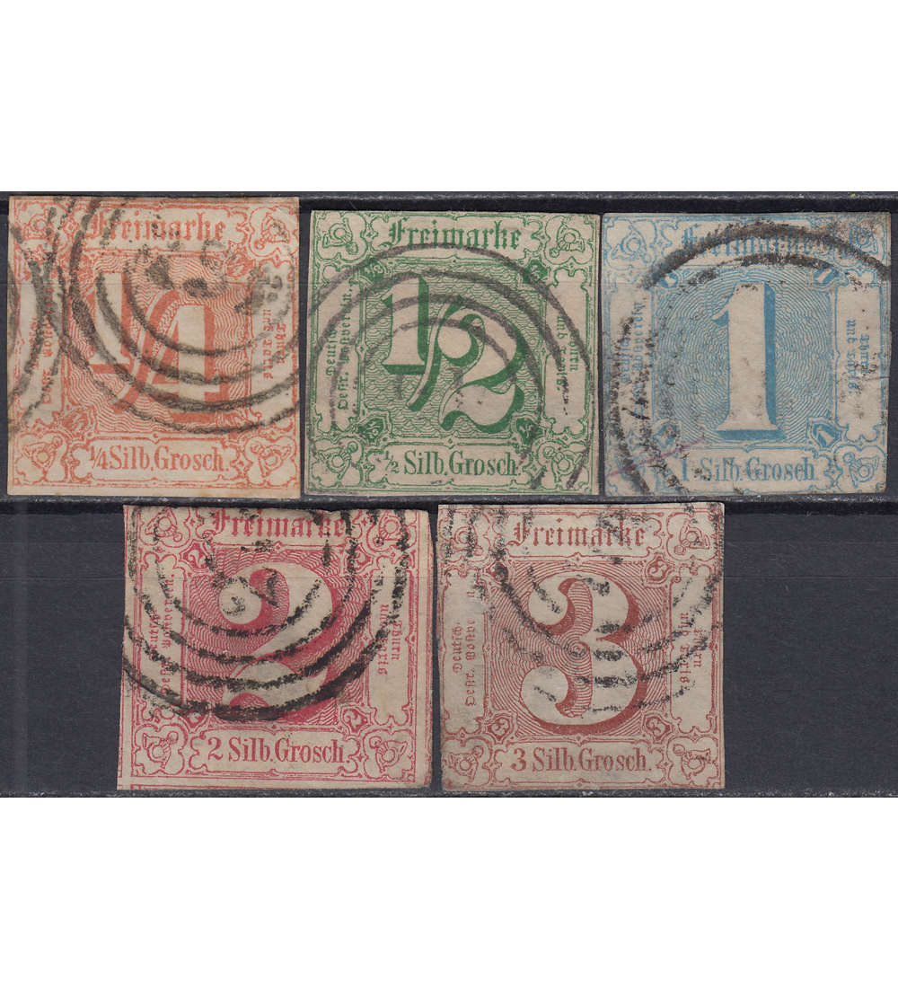 Thurn und Taxis Nr. 13-17