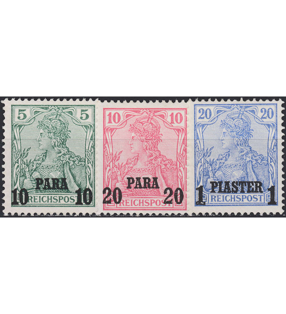 Deutsche Post in der Trkei Nr. 12II-14II