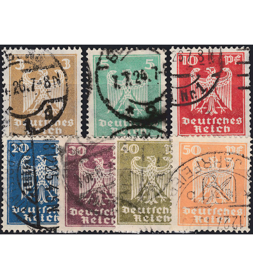 Deutsches Reich Weimar 1923-32 gestempelt