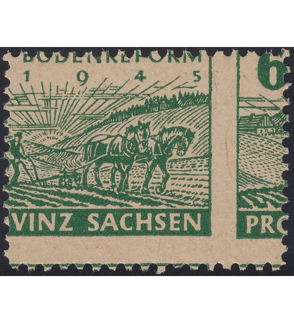 SBZ Nr. 85A postfrisch ** Verzhnung