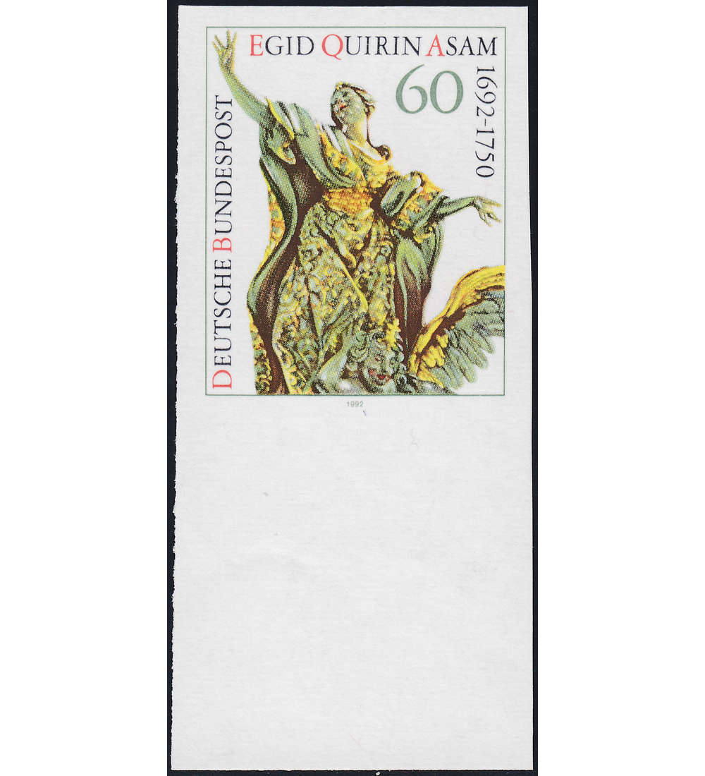 BRD Bund Nr. 1624 ungezhntes Unterrandstck postfrisch **