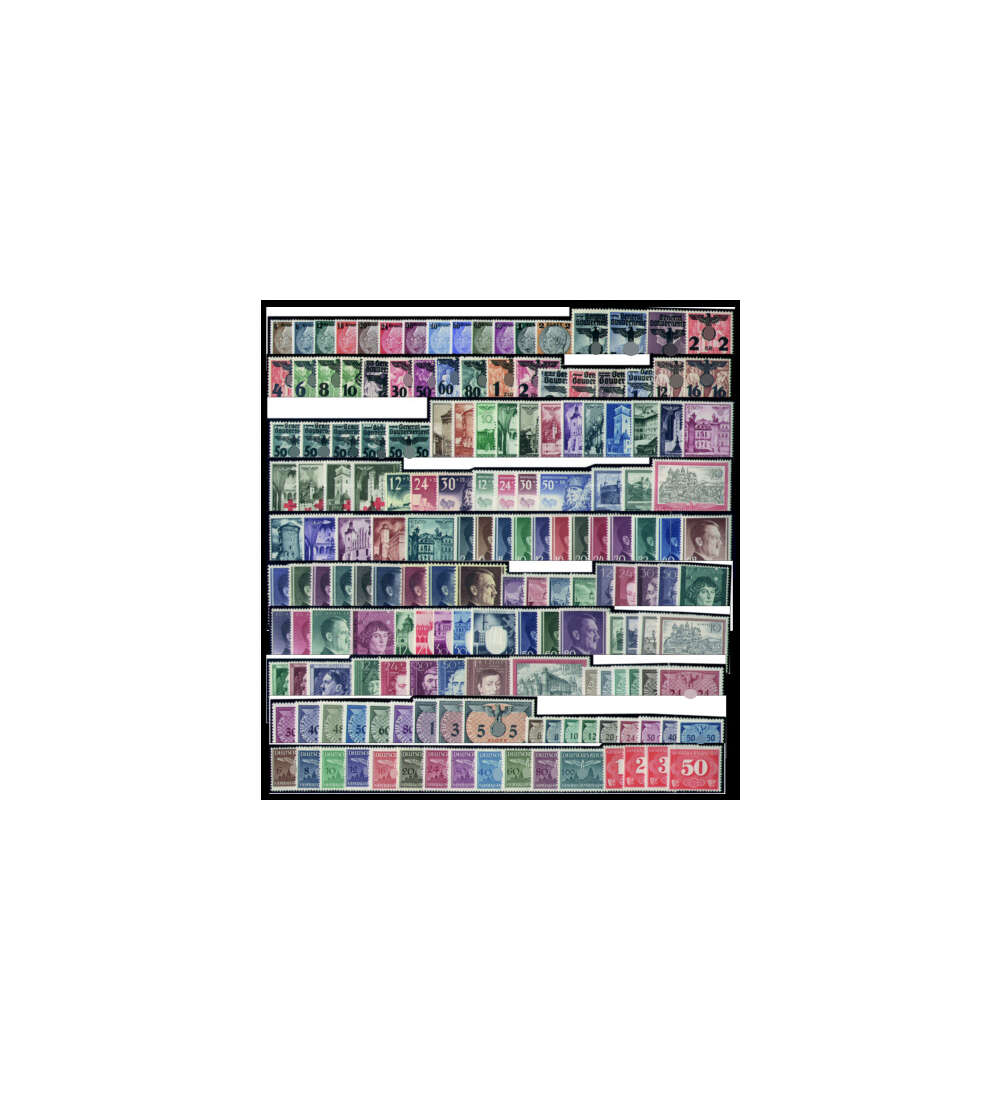 Generalgouvernement postfrisch Komplettkollektion