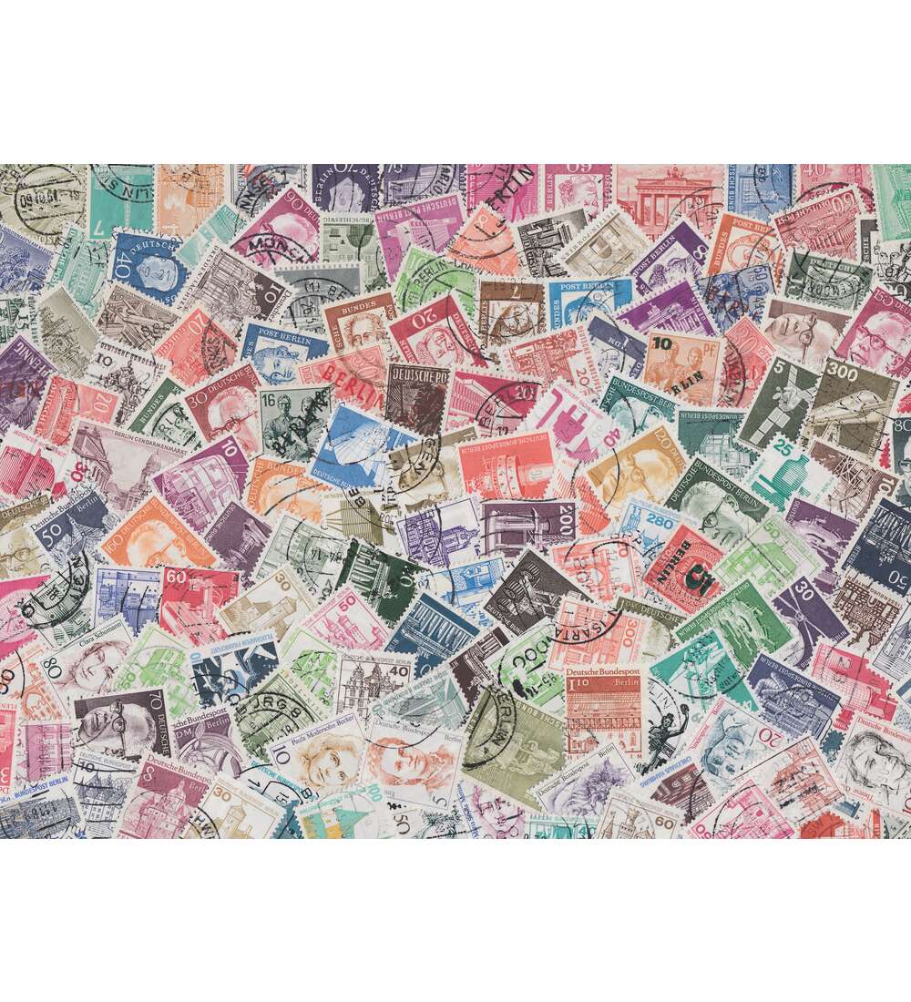 Berlin Freimarken gestempelt mit Nr. 59, 149, 152, 186