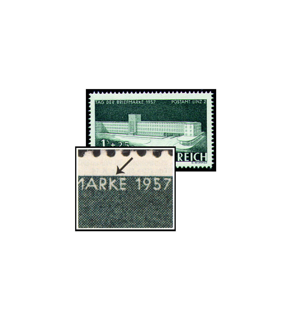 sterreich Nr. 1039 I postfrisch ** Plattenfehler