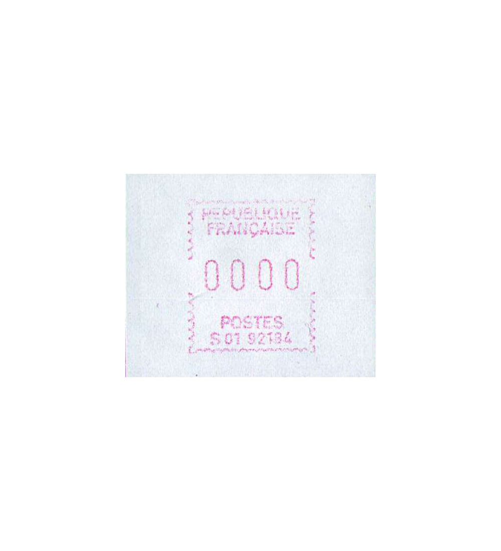 Frankreich Sammlung mit ATM Nulldruck