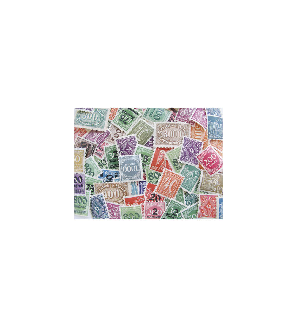 Deutsches Reich 70 Inflationsmarken postfrisch **