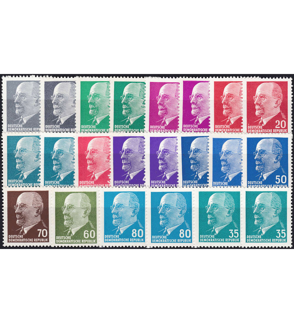 DDR Ulbricht Spezial 22 Werte postfrisch