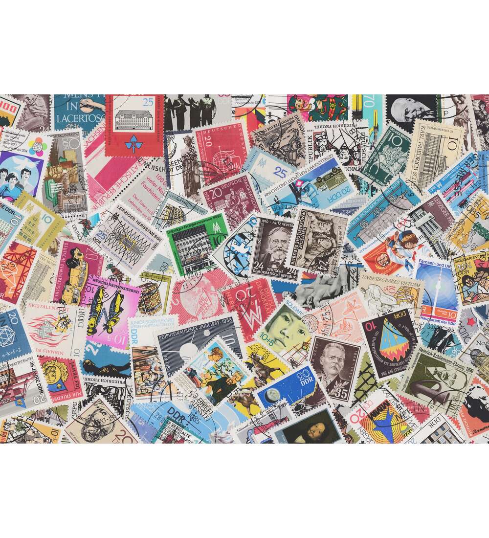 DDR Komplettausgaben gestempelt