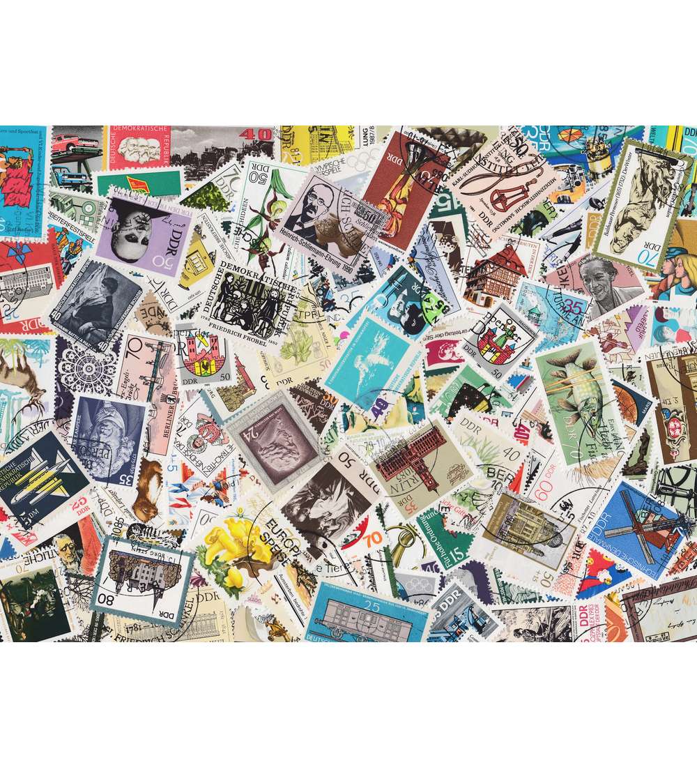 DDR Sperrwerte gestempelt