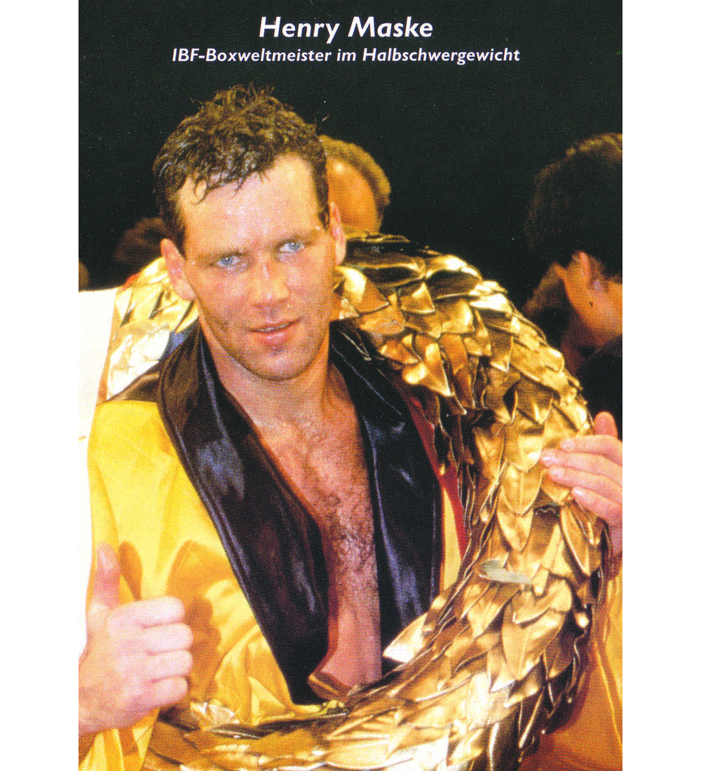Gratis: Henry Maske Sonderkarte