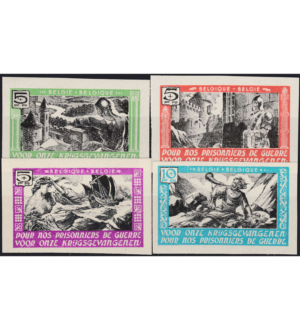 Flmische Legion Nr. XXI - XXIV postfrisch ungezhnt