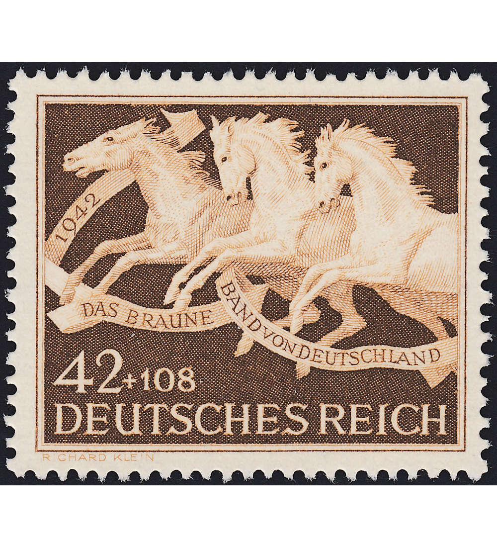 Deutsches Reich Nr. 815y postfrisch ** weie Gummierung