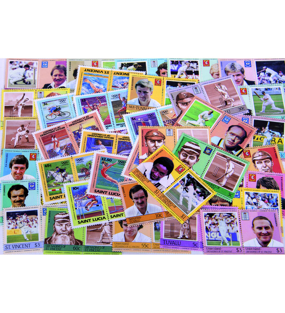 Motivkollektion Sport 120 verschiedene postfrische Motivmarken