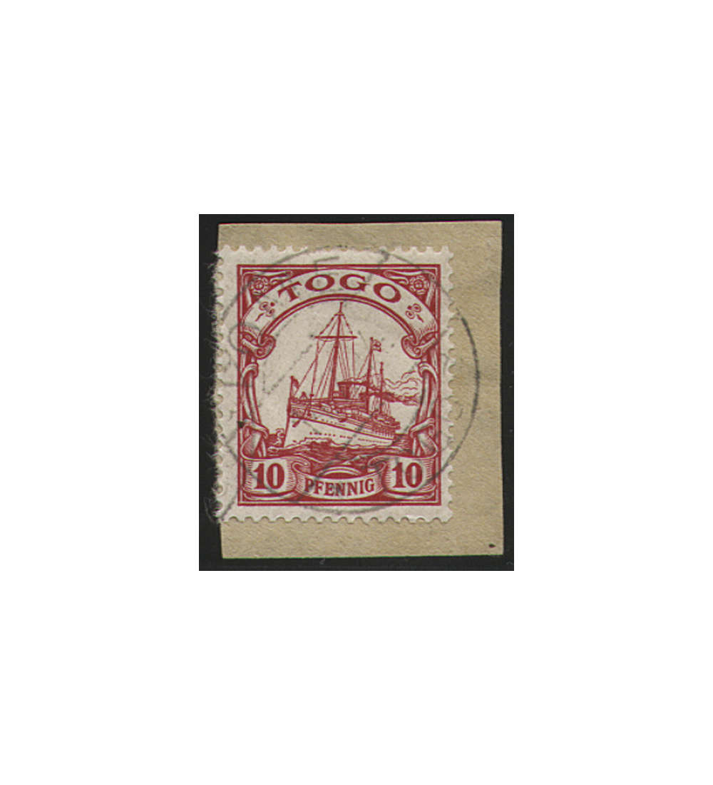 Togo Nr. 22 gestempelt geprft