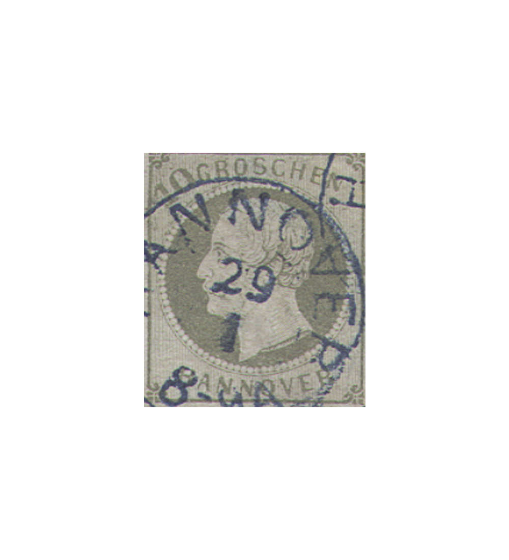 Hannover Nr. 18 gestempelt geprft