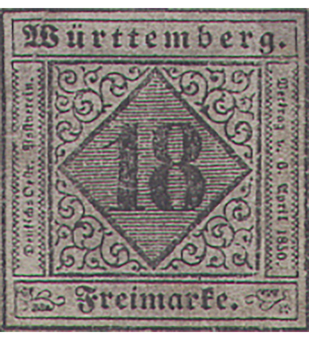 Wrttemberg Nr. 5 I            ungestempelt geprft