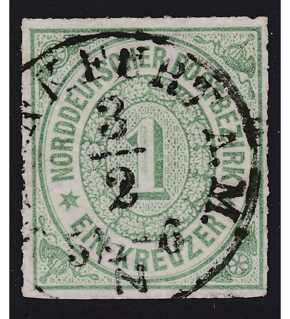   Norddeutscher Postbezirk Nr. 7 x gestempelt