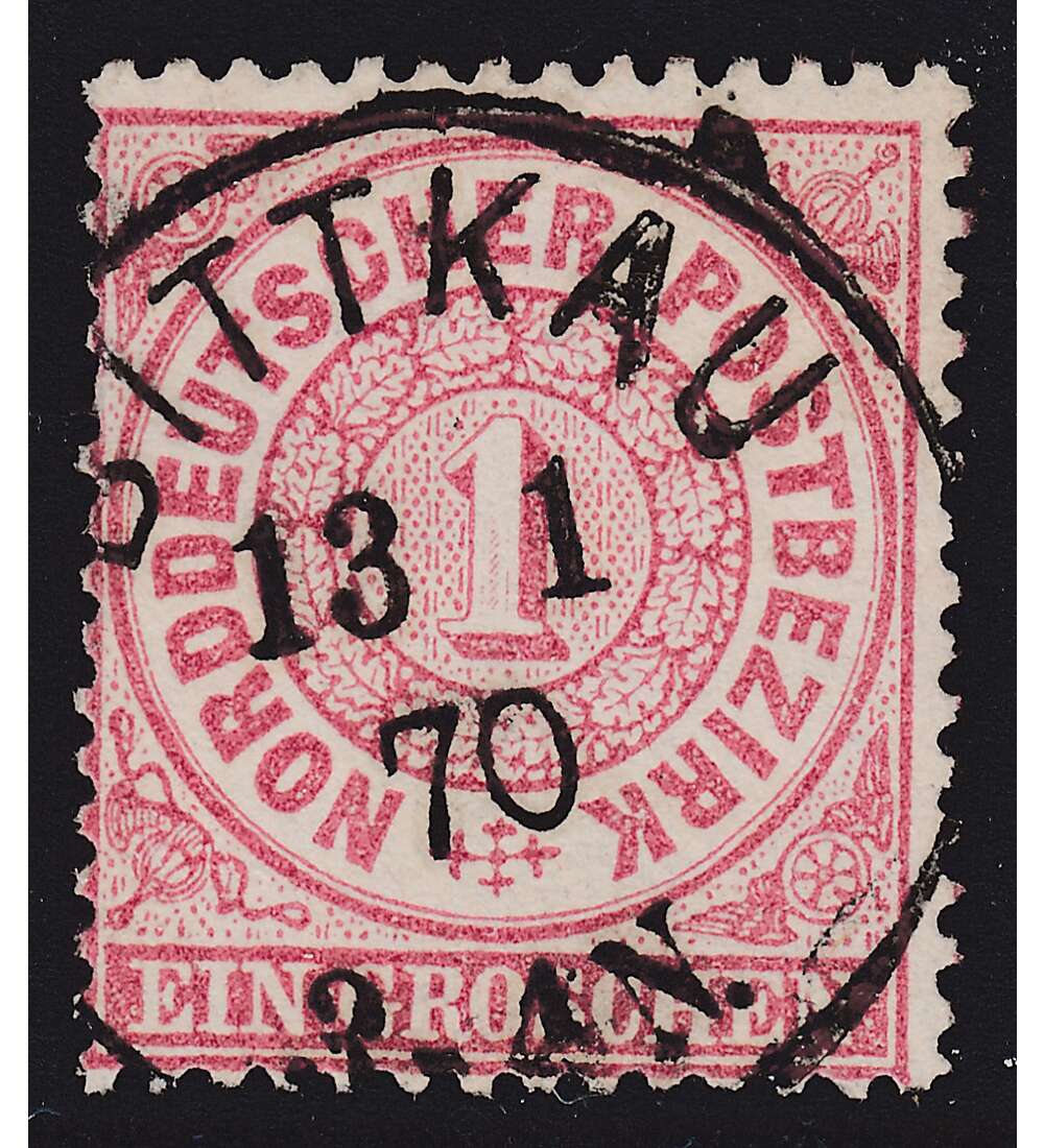   Norddeutscher Postbezirk Nr. 16 x gestempelt