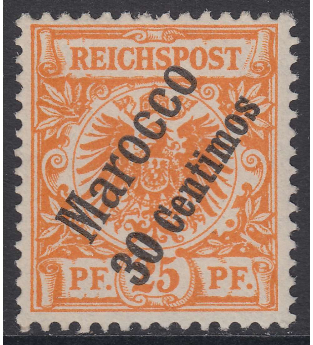   Deutsche Post Marokko Nr. 5 b