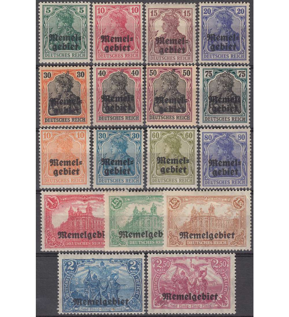 Memel Nr. 1-17