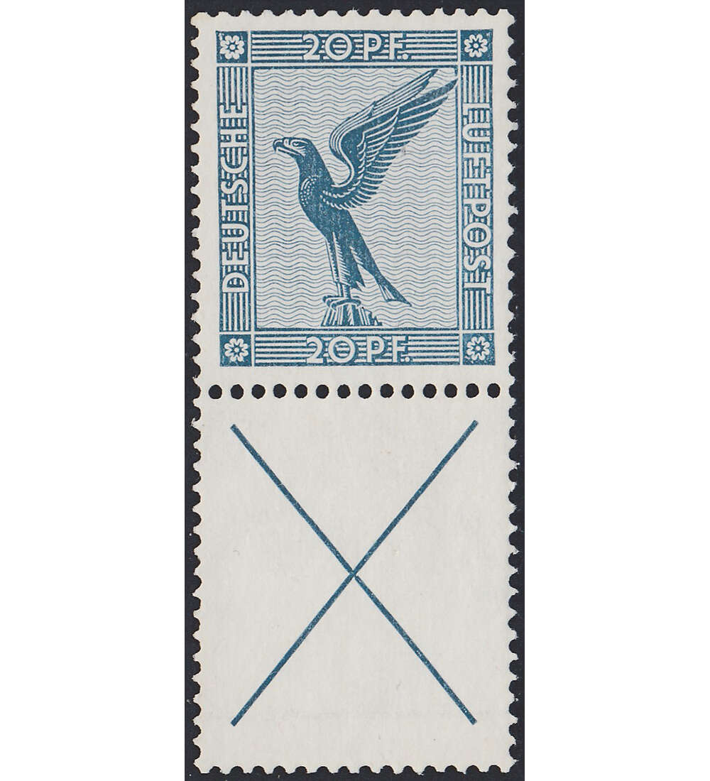 Dt. Reich ZD S 35 ungestempelt Flugpost 1930/31 (20+X)