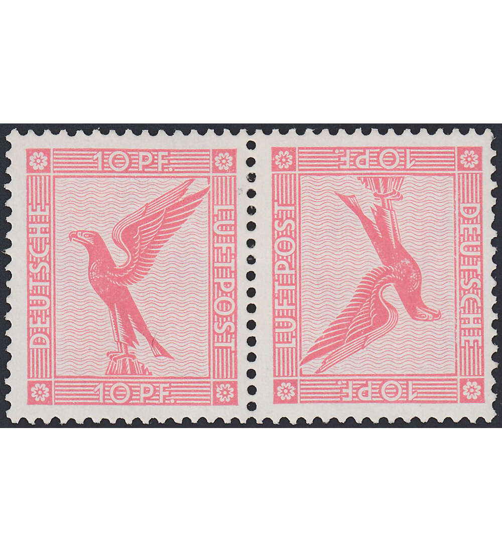 Dt. Reich ZD W 21.3 ungestemp. Flugpost 1930/31 (X+X+X+20)