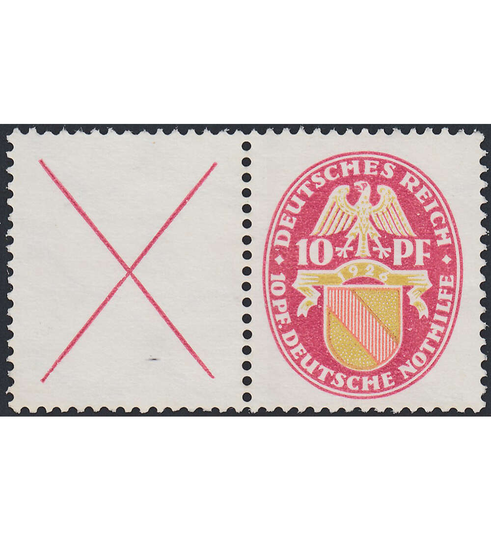 Dt. Reich ZD K 8 ungestempelt Flugpost 1930/31 (20+20)