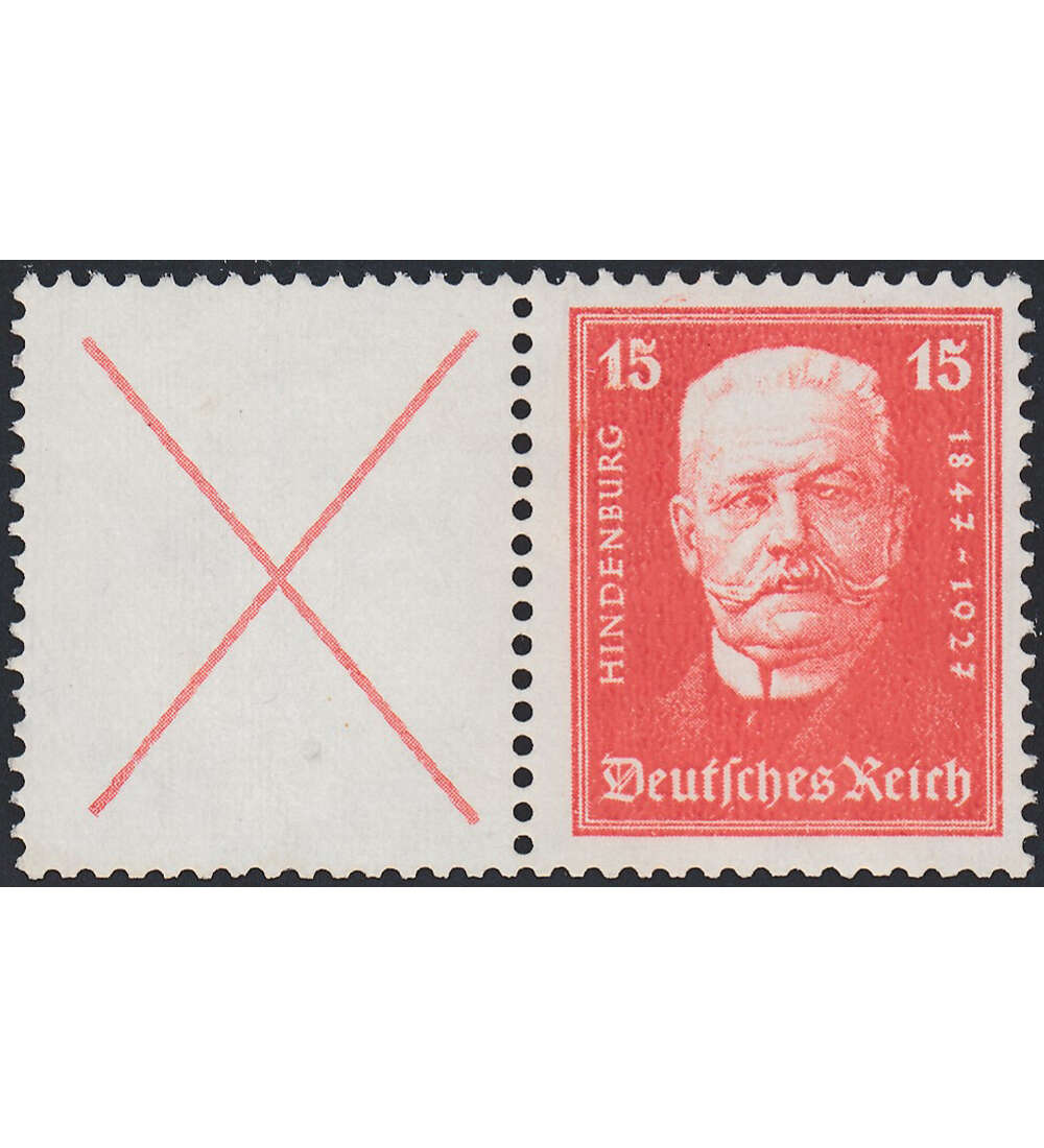 Dt. Reich ZD W 22 ungestempelt Flugpost 1930/31 (15+10)