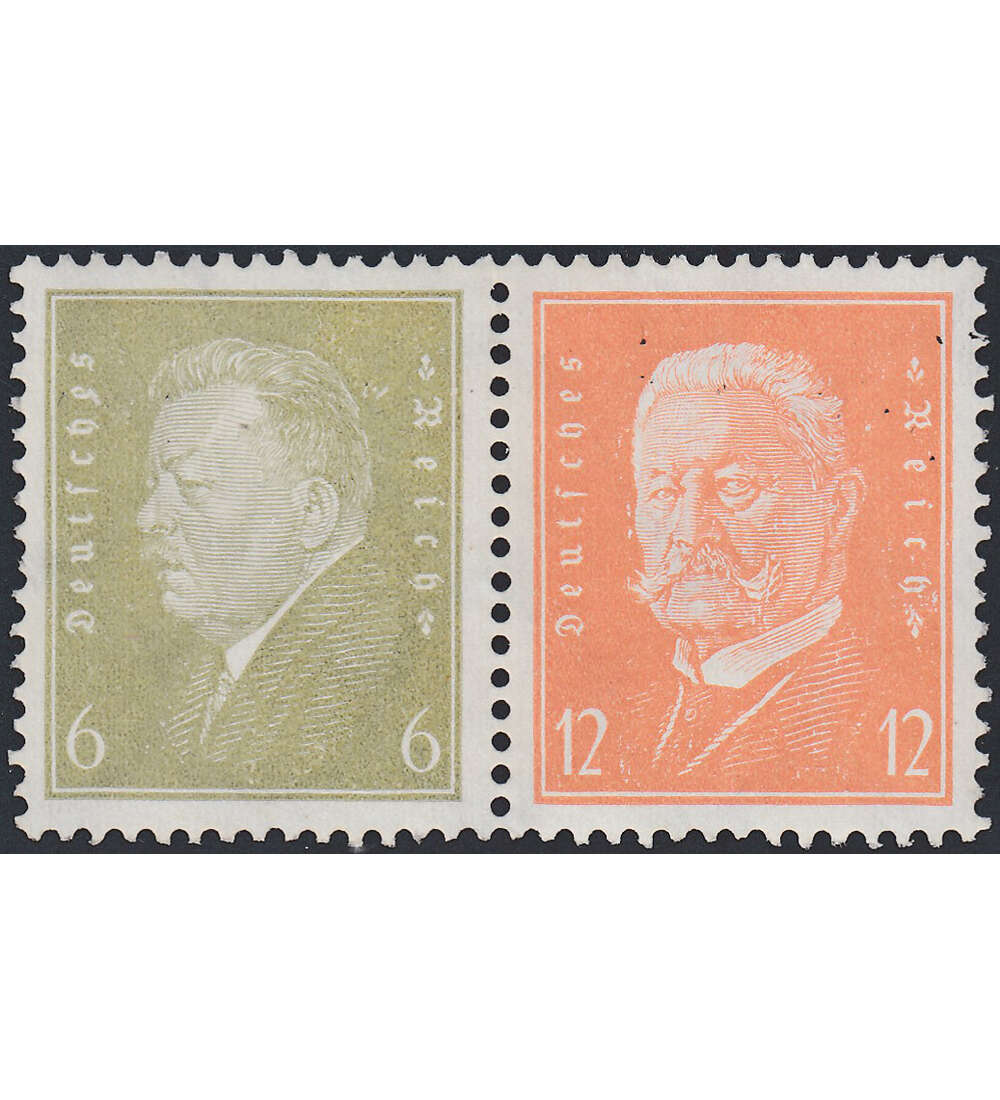 Dt. Reich ZD S 42 ungestempelt Reichsprsidenten 1932 (5+6)