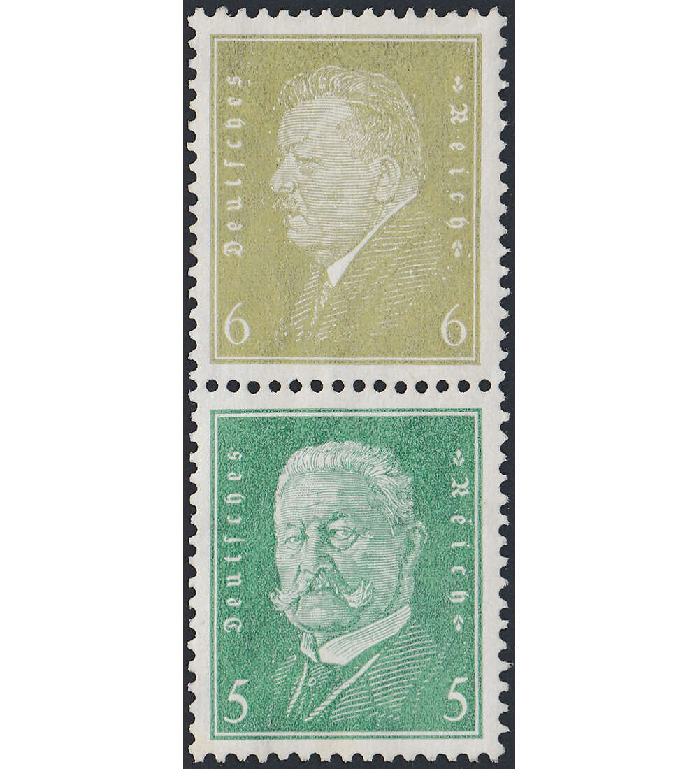 Dt. Reich ZD W 26 ungestempelt Reichsprsidenten 1932 (X+4)