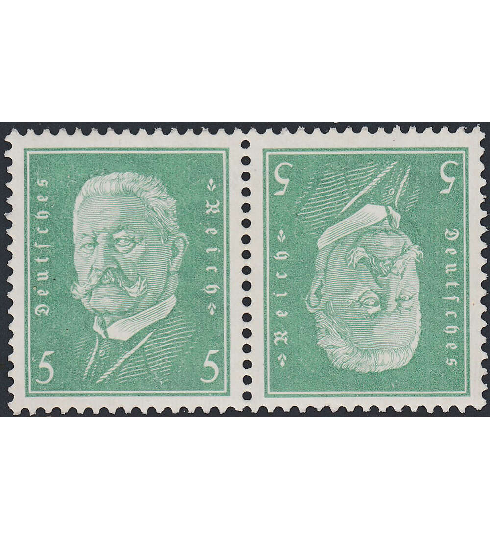 Dt. Reich ZD S 53 ungestempelt Nothilfe 1928 (15+8+15) Landeswappen