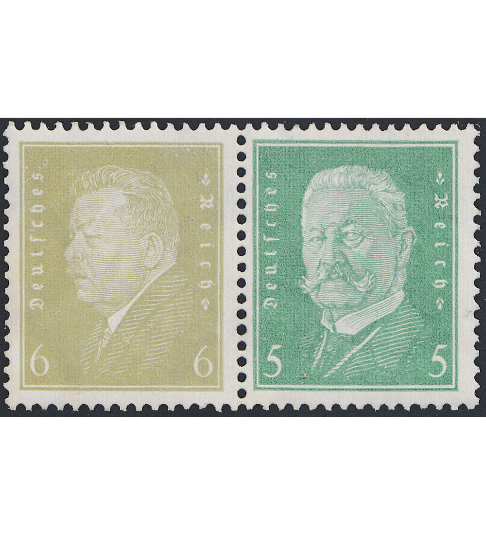 Dt. Reich ZD S 54 ungestempelt Nothilfe 1928 (8+X) Landeswappen