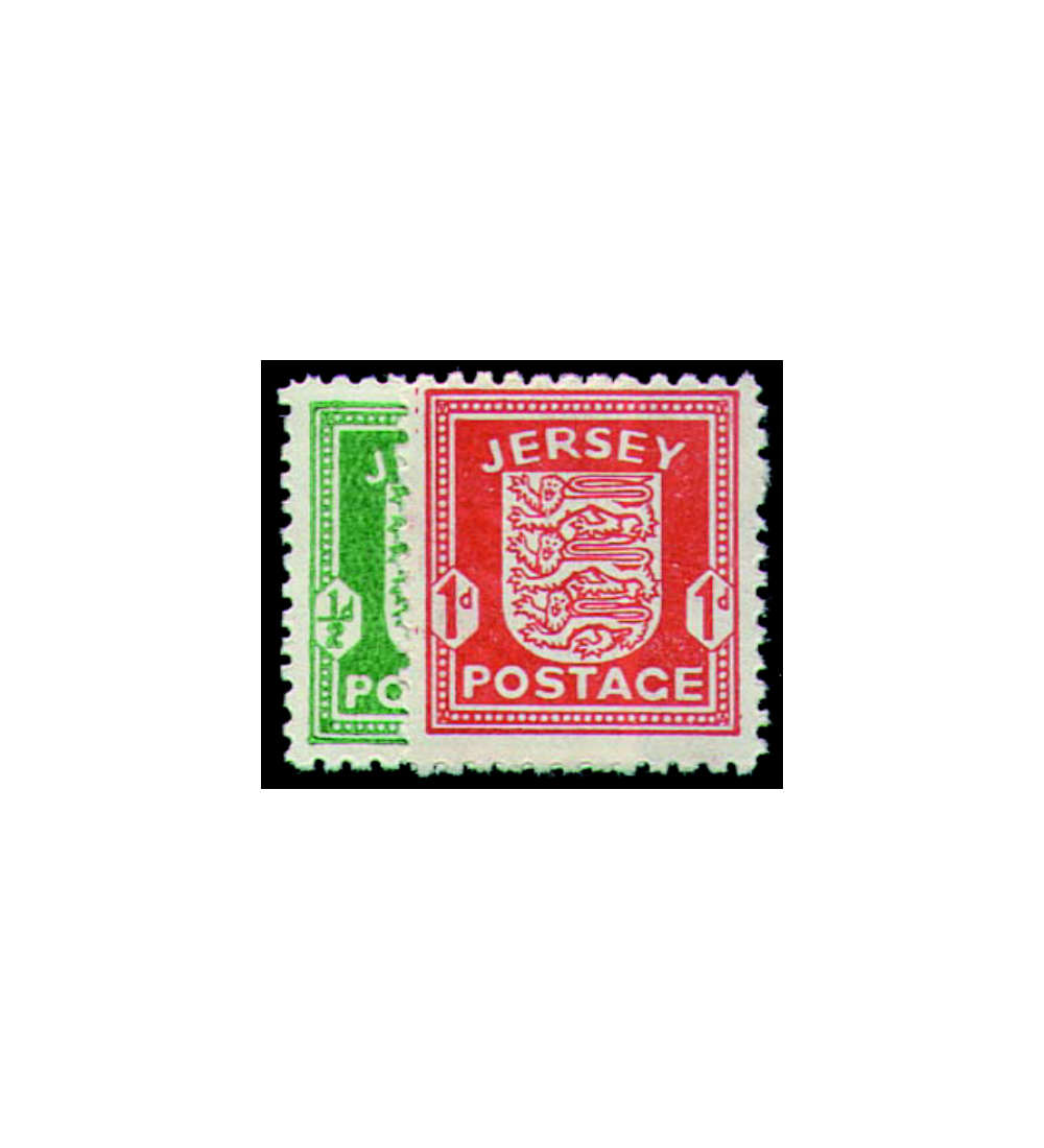 Deutsche Besetzung Jersey           Nr. 1-2 postfrisch**