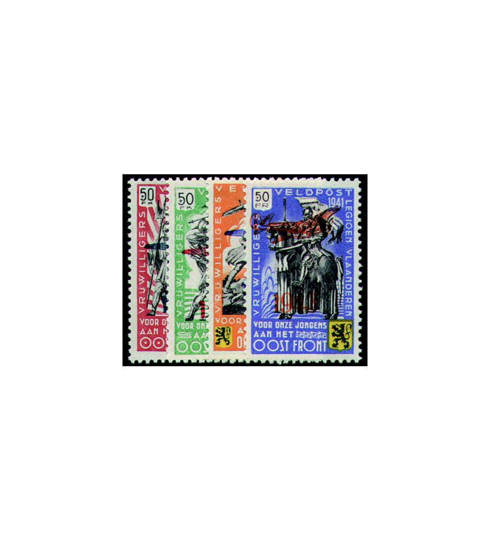 Deutsches Besetzung Belgien Flmische Legion Nr. V-VIII postfrisch **