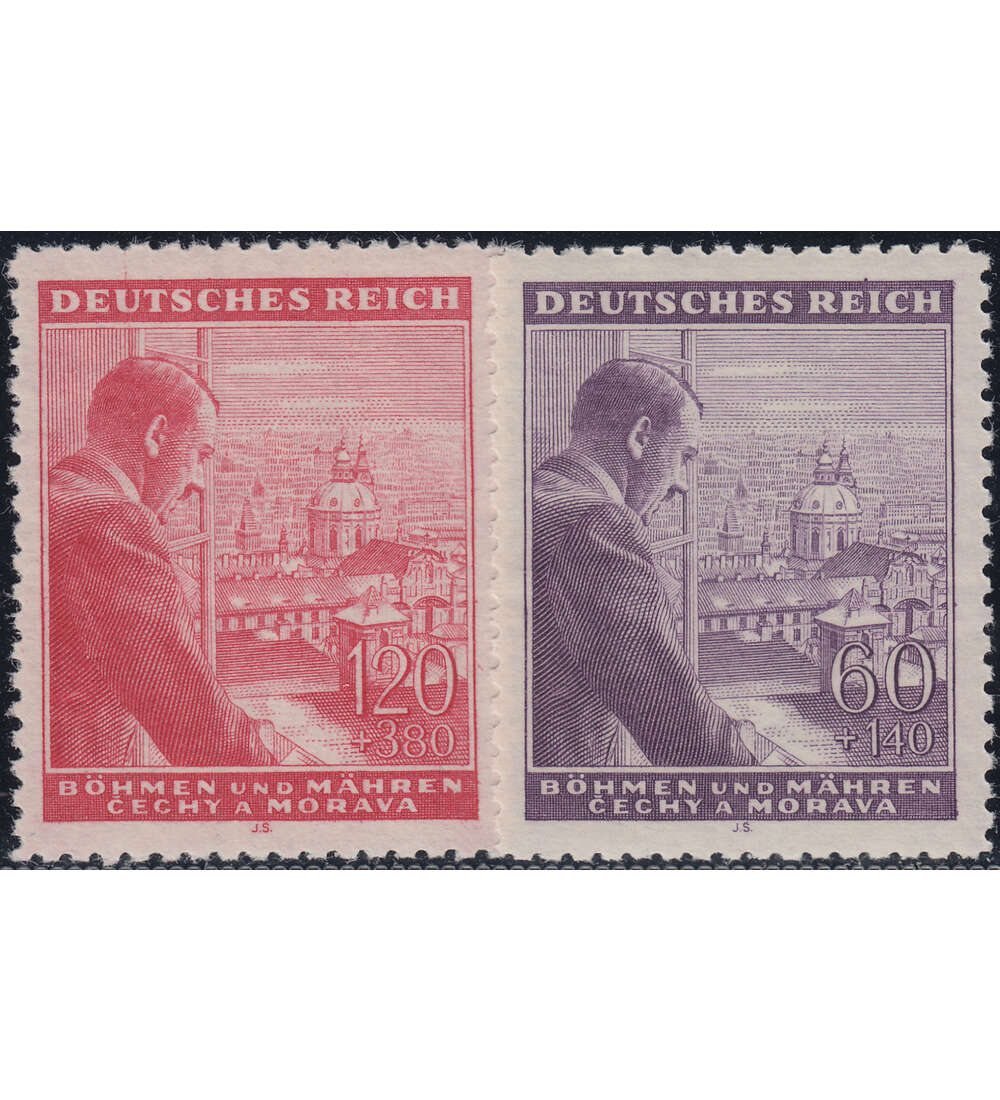 Bhmen und Mhren Nr. 126-127 postfrisch Hitler 1943