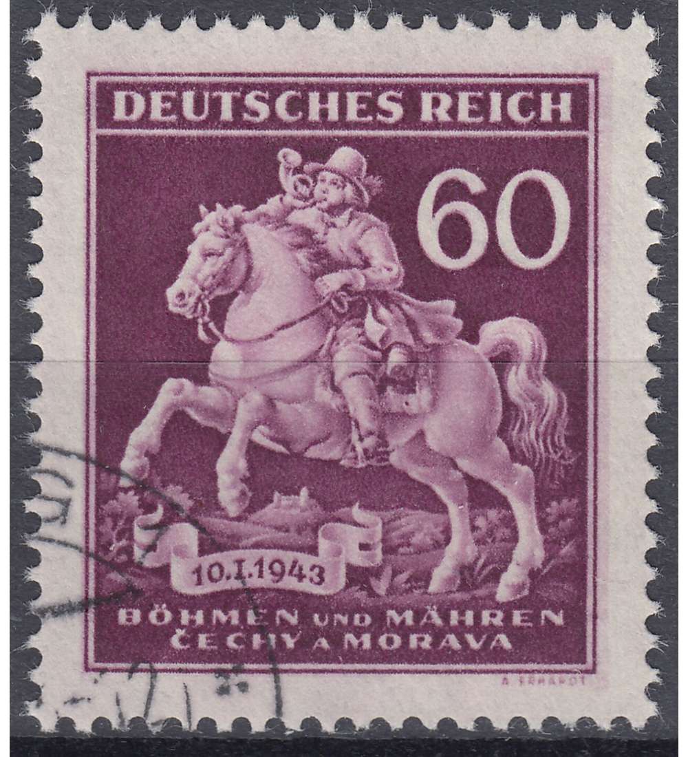Bhmen und Mhren Nr. 113 gestempelt Tag der Marke 1943