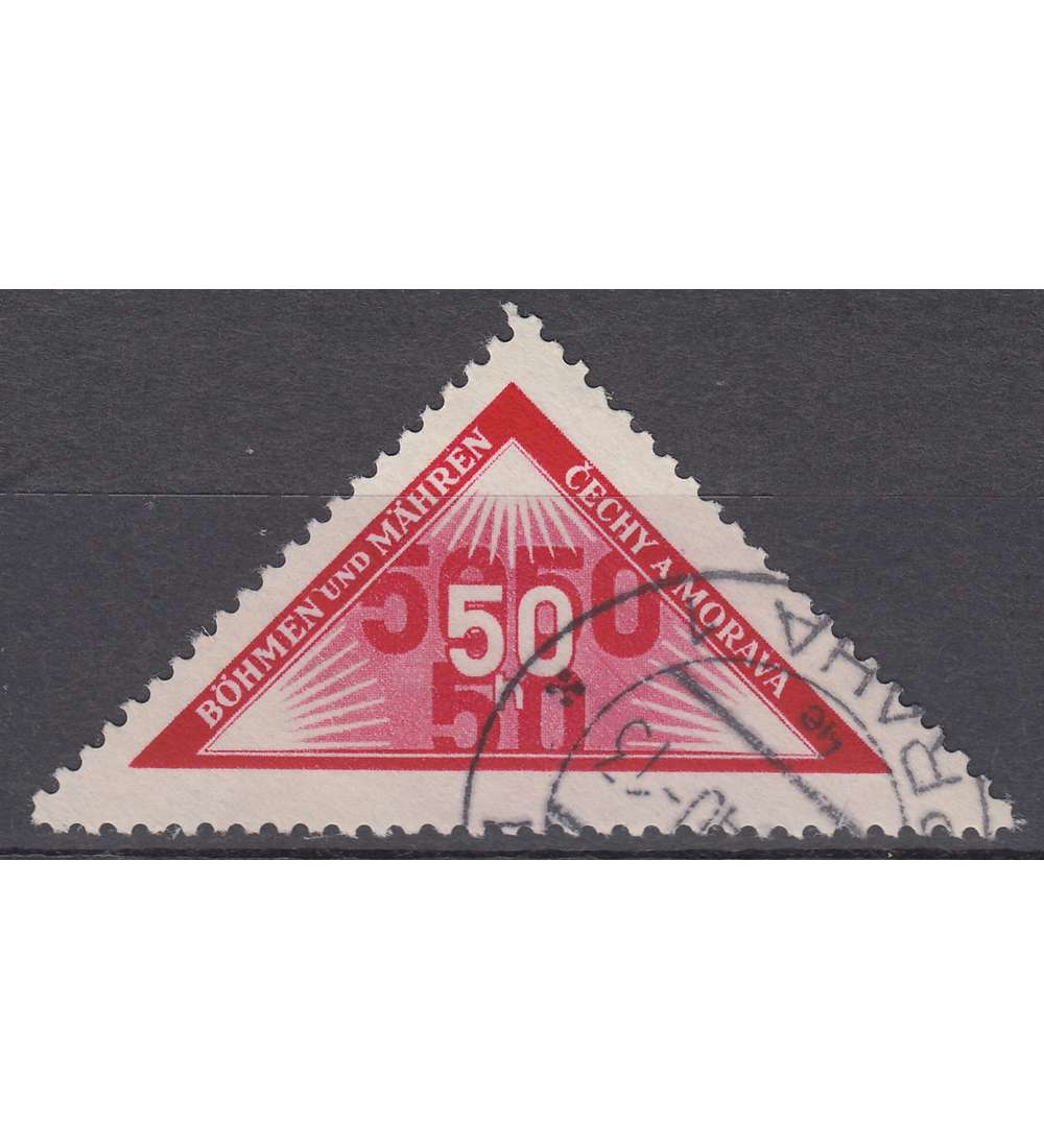 Bhmen und Mhren Nr. 15 gestempelt Portomarke 1939