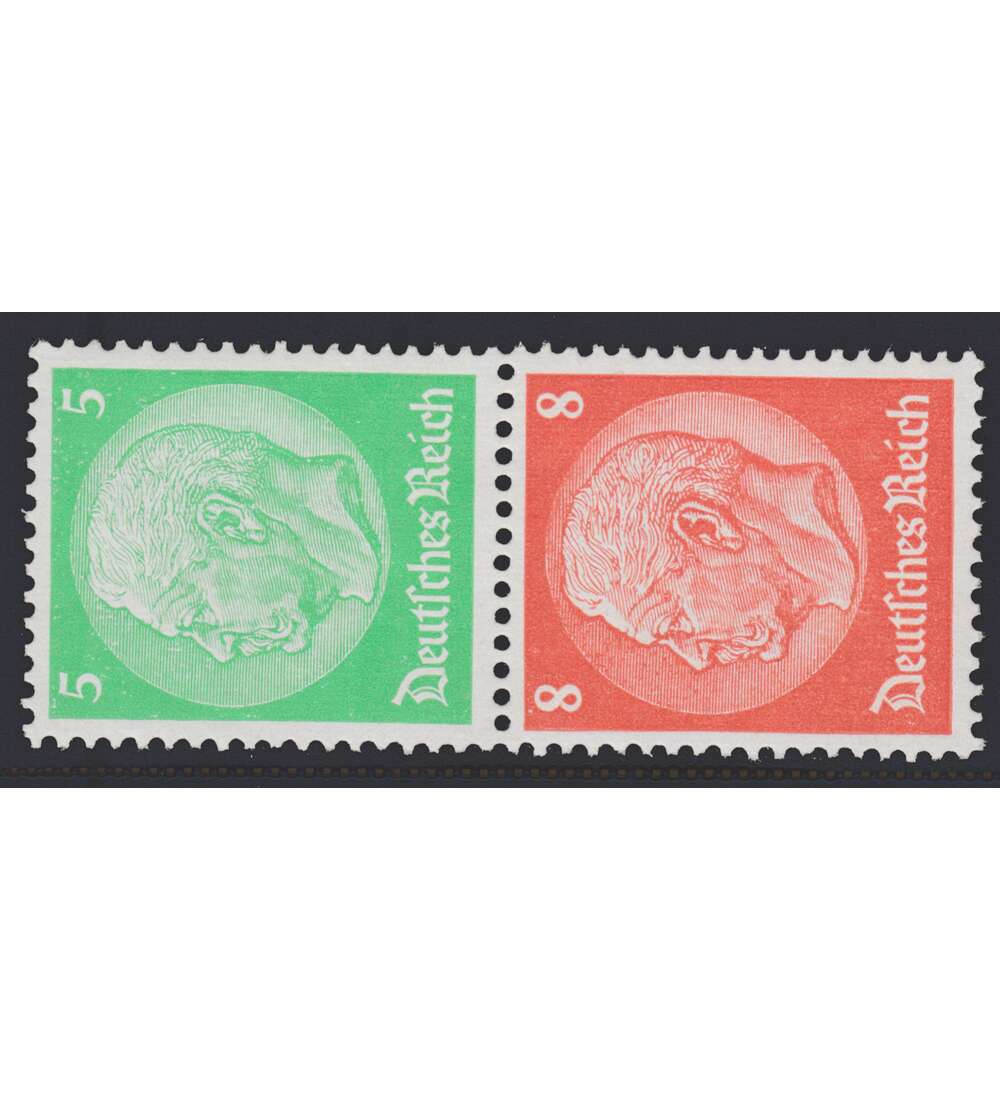 Deutsches Reich Zusammendruck S119 postfrisch Hindenburg 1934/1936 (5+8)