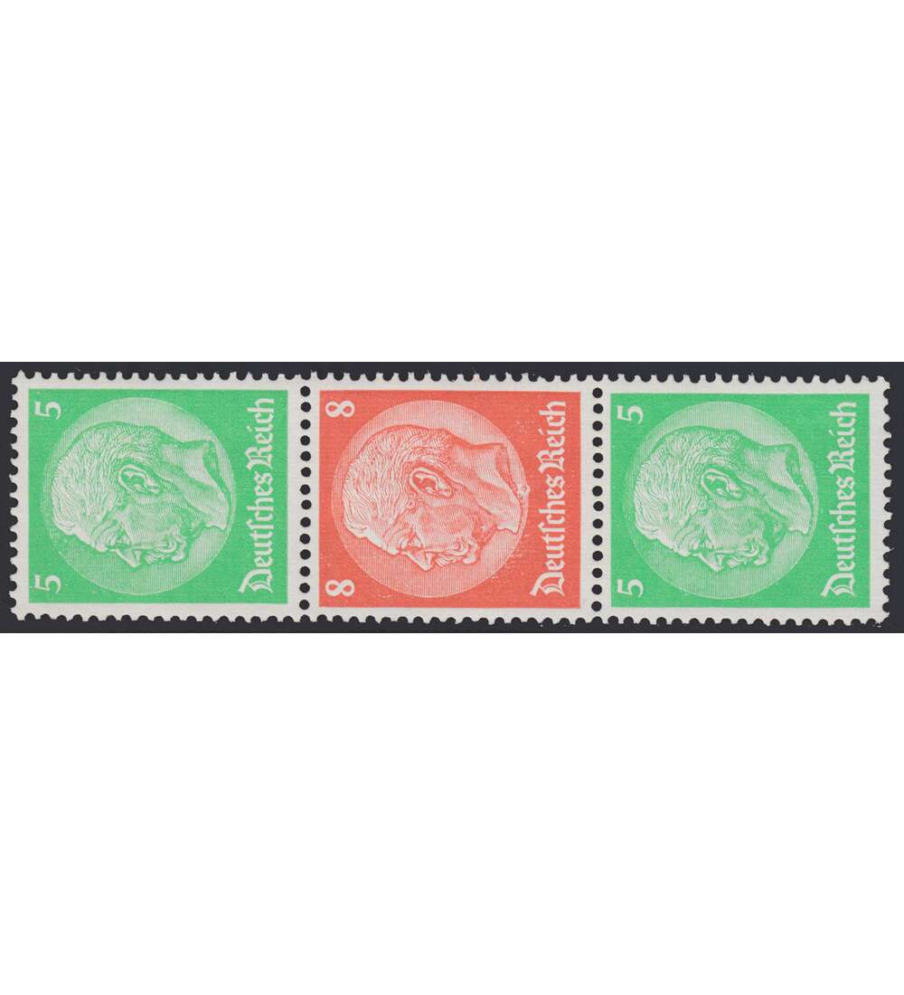Deutsches Reich Zusammendruck S120 postfrisch Hindenburg 1934/1936 (5+8+5)