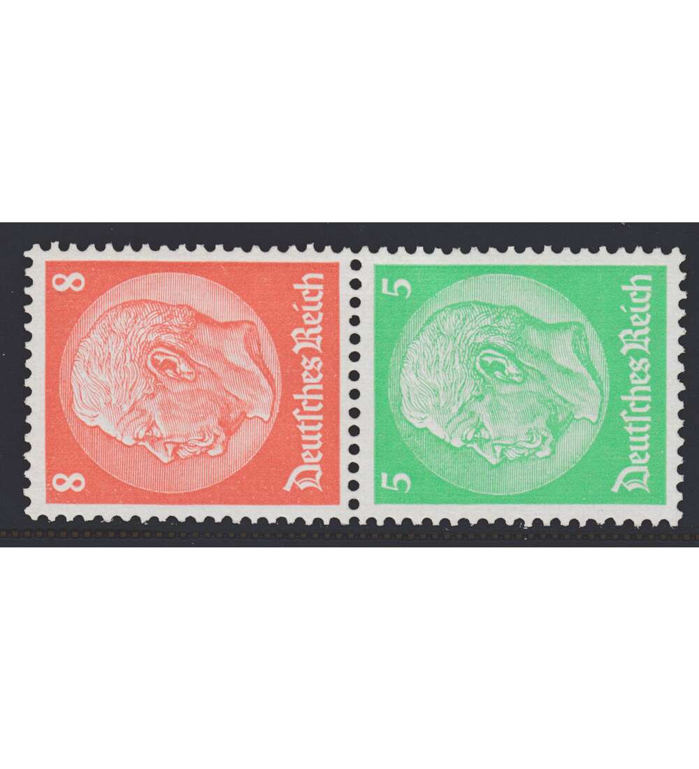 Deutsches Reich Zusammendruck S121 postfrisch Hindenburg 1934/1936 (8+5)