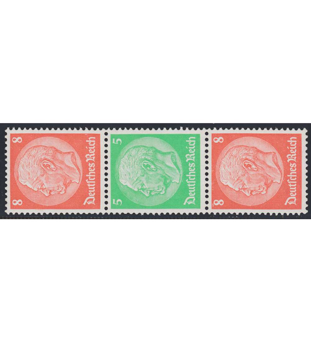 Deutsches Reich Zusammendruck S122 postfrisch Hindenburg 1934/1936 (8+5+8)